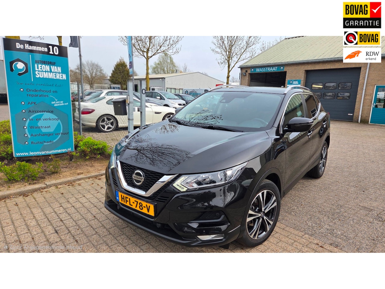 Nissan Qashqai - 1.3 DIG-T N-Connecta Automaat l Panorama dak l Trekhaak l Navigatie l Carplay l Bluetooth - AutoWereld.nl