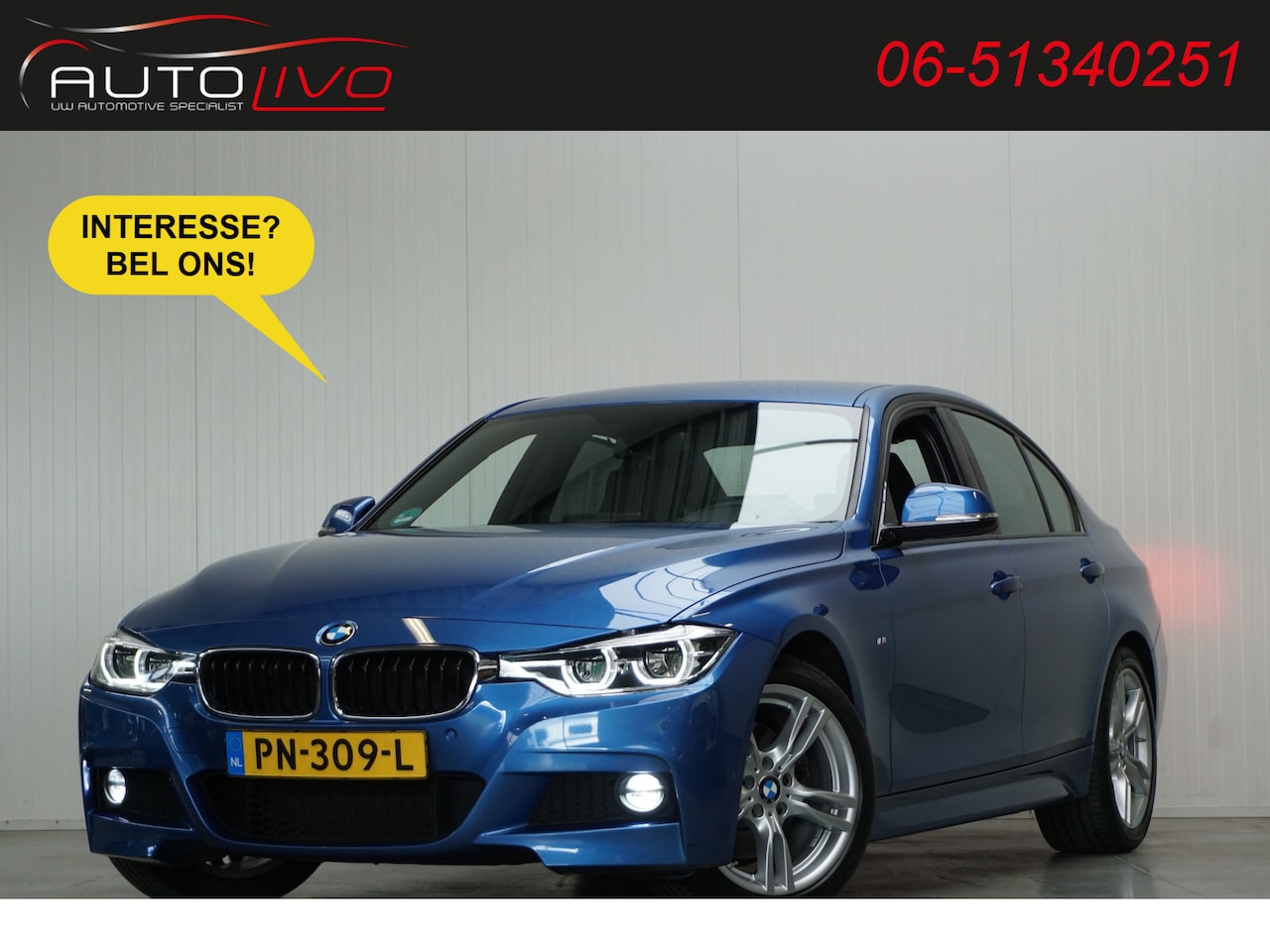 BMW 3-serie - 330i High Executive NL AUTO! M-SPORT XENON LEER G.NAVI CLIMA etc. - AutoWereld.nl