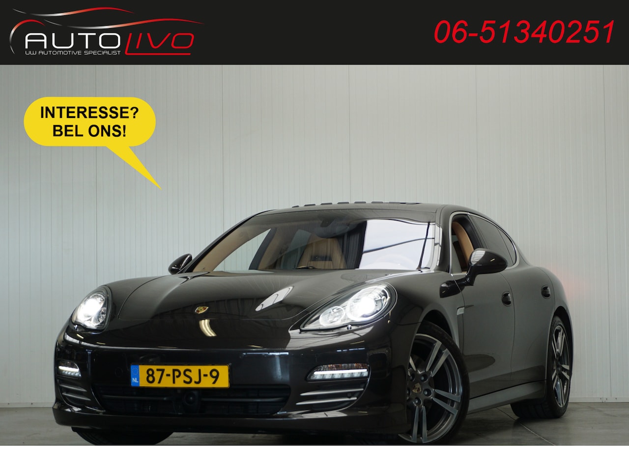 Porsche Panamera - 4.8 4S NL AUTO! NAP! NIEUW! BOM VOL! - AutoWereld.nl