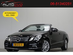Mercedes-Benz E-klasse Cabrio - 250 CGI Elegance 204 PK XENON LEER NAVI CLIMA PDC CRUISE etc