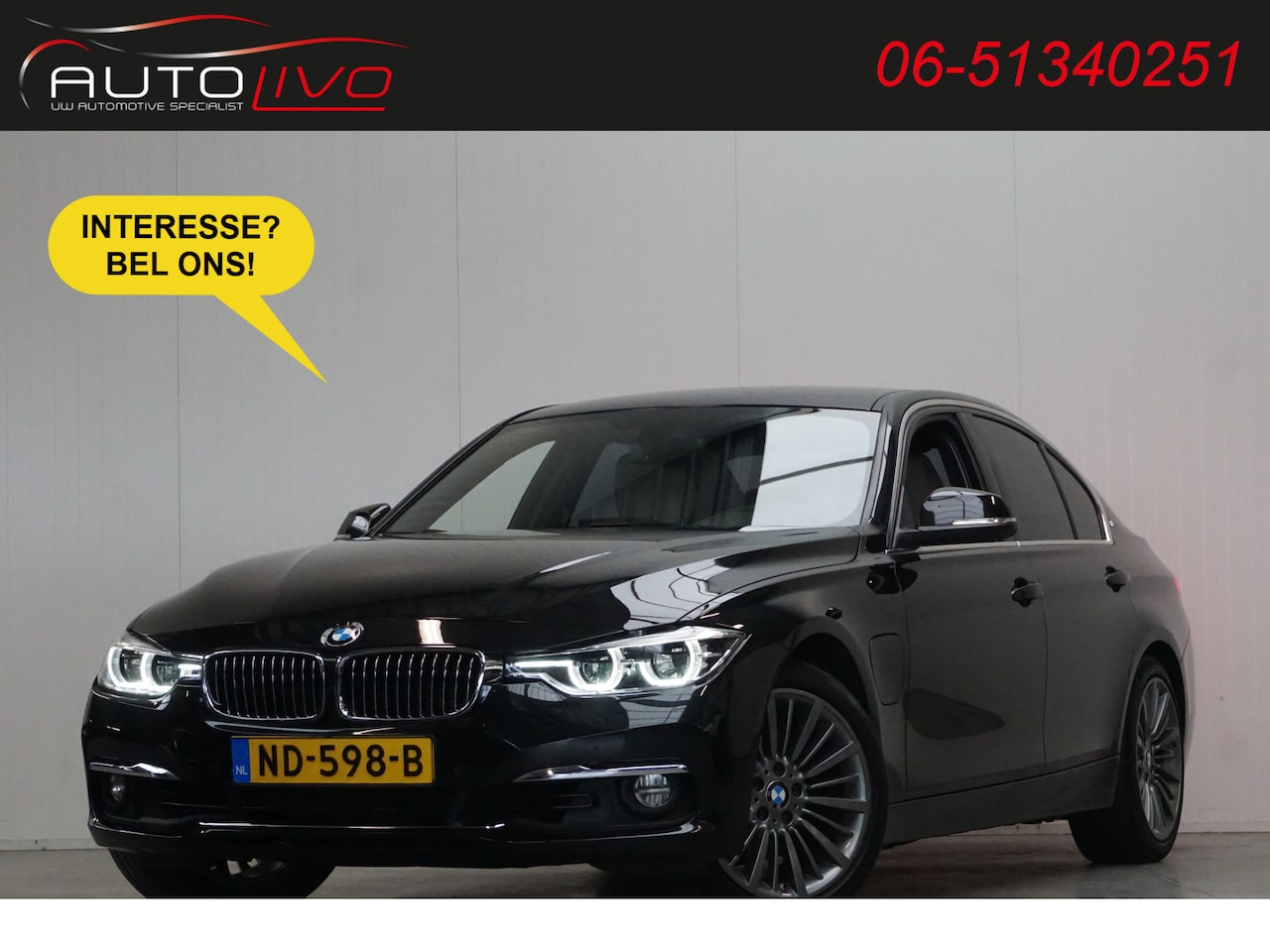 BMW 3-serie - 330e Centennial High Executive XENON LEDER ST. VERW. G. NAVI CLIMA PDC  etc. - AutoWereld.nl