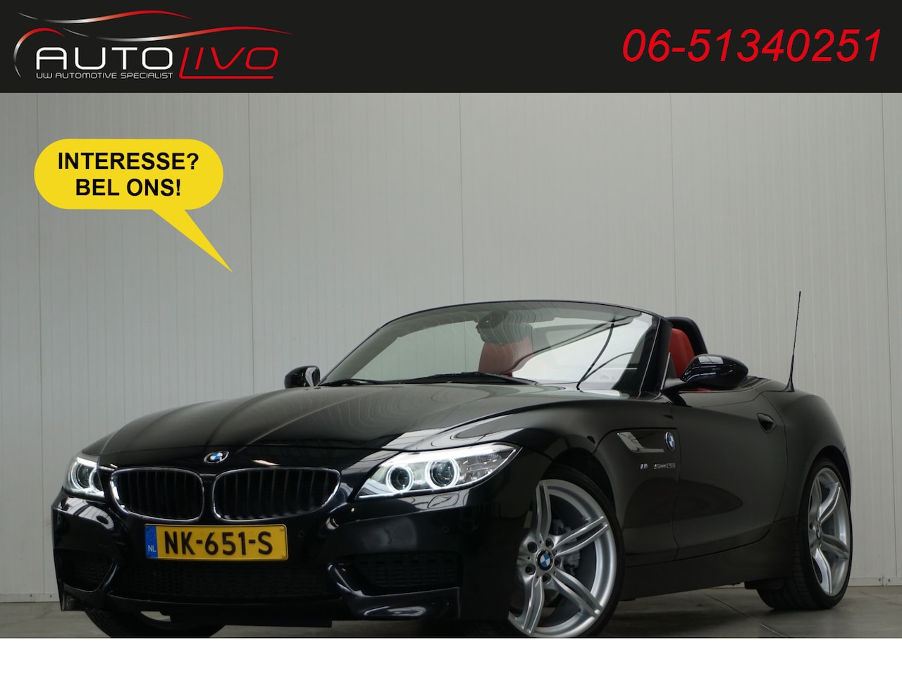 BMW Z4 Roadster - sDrive28i High Executive NL AUTO! M-SPORT! BOM VOL! - AutoWereld.nl