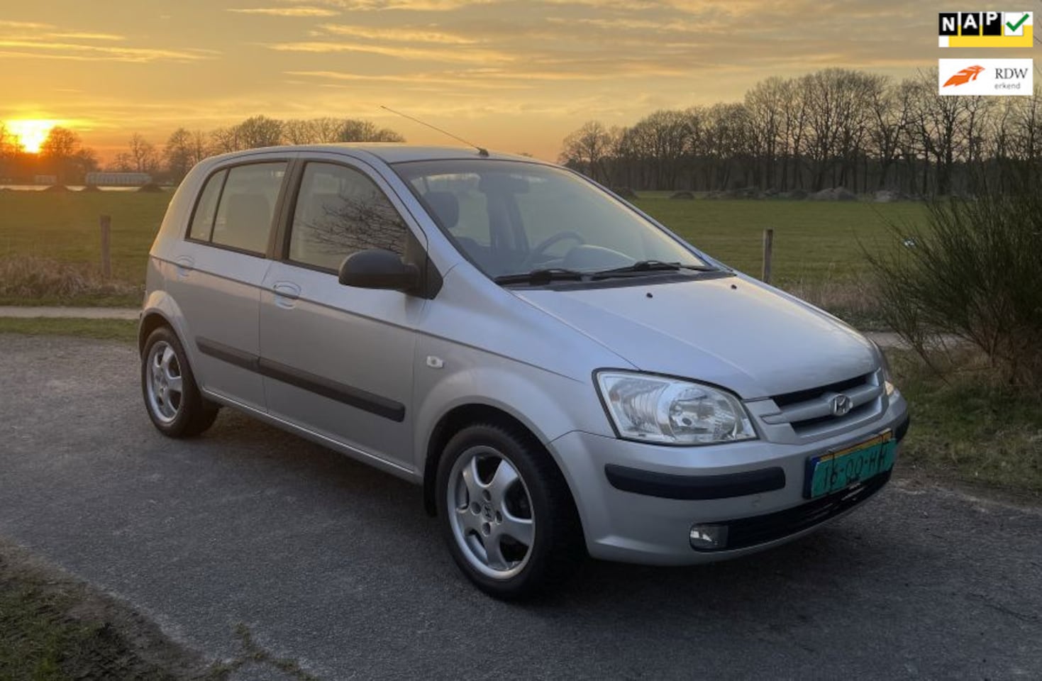 Hyundai Getz - 1.6i-16V Nieuwe APK Inruil is mogelijk - AutoWereld.nl