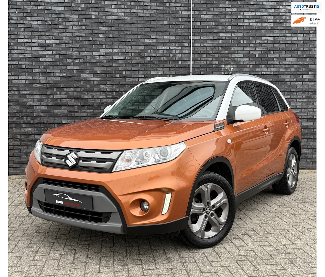Suzuki Vitara - 1.6 High Executive Two Tone|Camera|Cruise|Trekhaak|Stoelverwarming - AutoWereld.nl