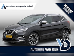 Nissan Qashqai - 1.3 DIG-T Tekna+ Dynamic Pack | Leder/BOSE/Carplay/19"/Adapt.Cruise/Elekt.Stoelverst
