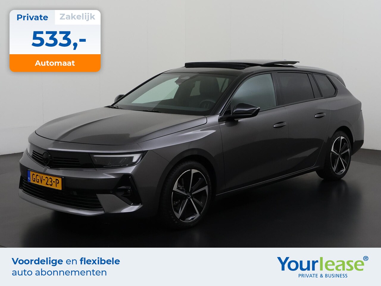 Opel Astra Sports Tourer - 1.2 GS 130PK DCS | All-in 533,- Private Lease | Zondag Open! - AutoWereld.nl
