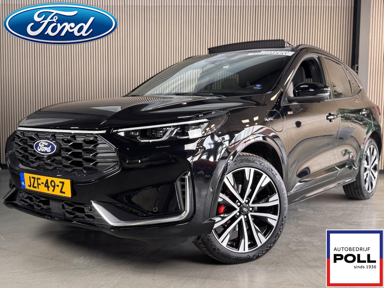 Ford Kuga - 2.5 PHEV 243pk ST-Line X Panoramadak Trekhaak Winter Techno pack AGR Stoelen HUD 20" LM Ve - AutoWereld.nl