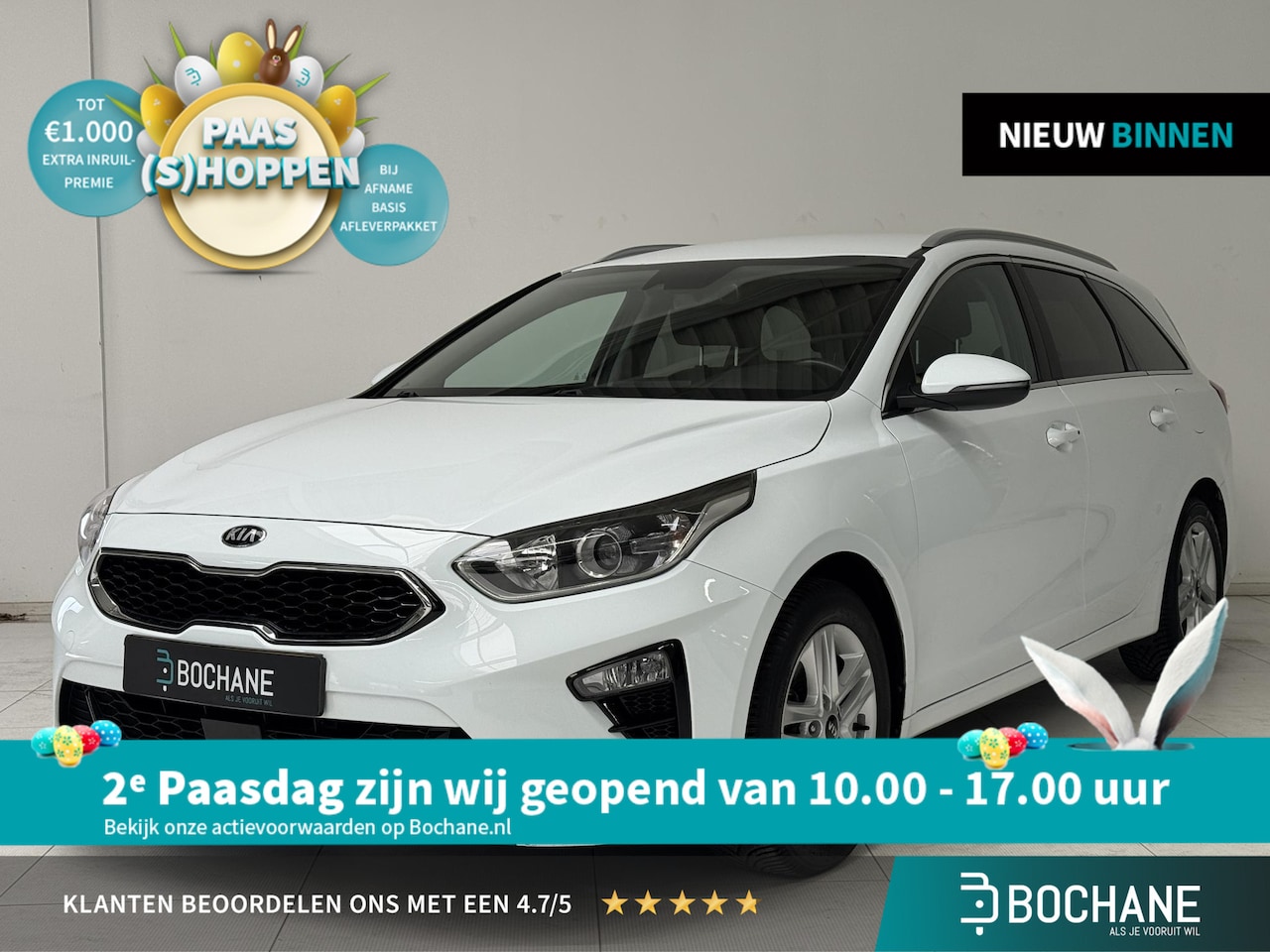 Kia Cee'd Sportswagon - Ceed 1.4 T-GDi DynamicPlusLine | Navigatie | Trekhaak | Camera | Stoelverwarming | All-Sea - AutoWereld.nl