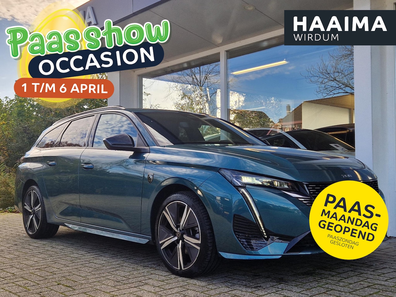 Peugeot 308 SW - 1.2T 130pk Automaat GT | Climate & Adaptive Cruise Control | Navigatie | Camera | AppleCar - AutoWereld.nl