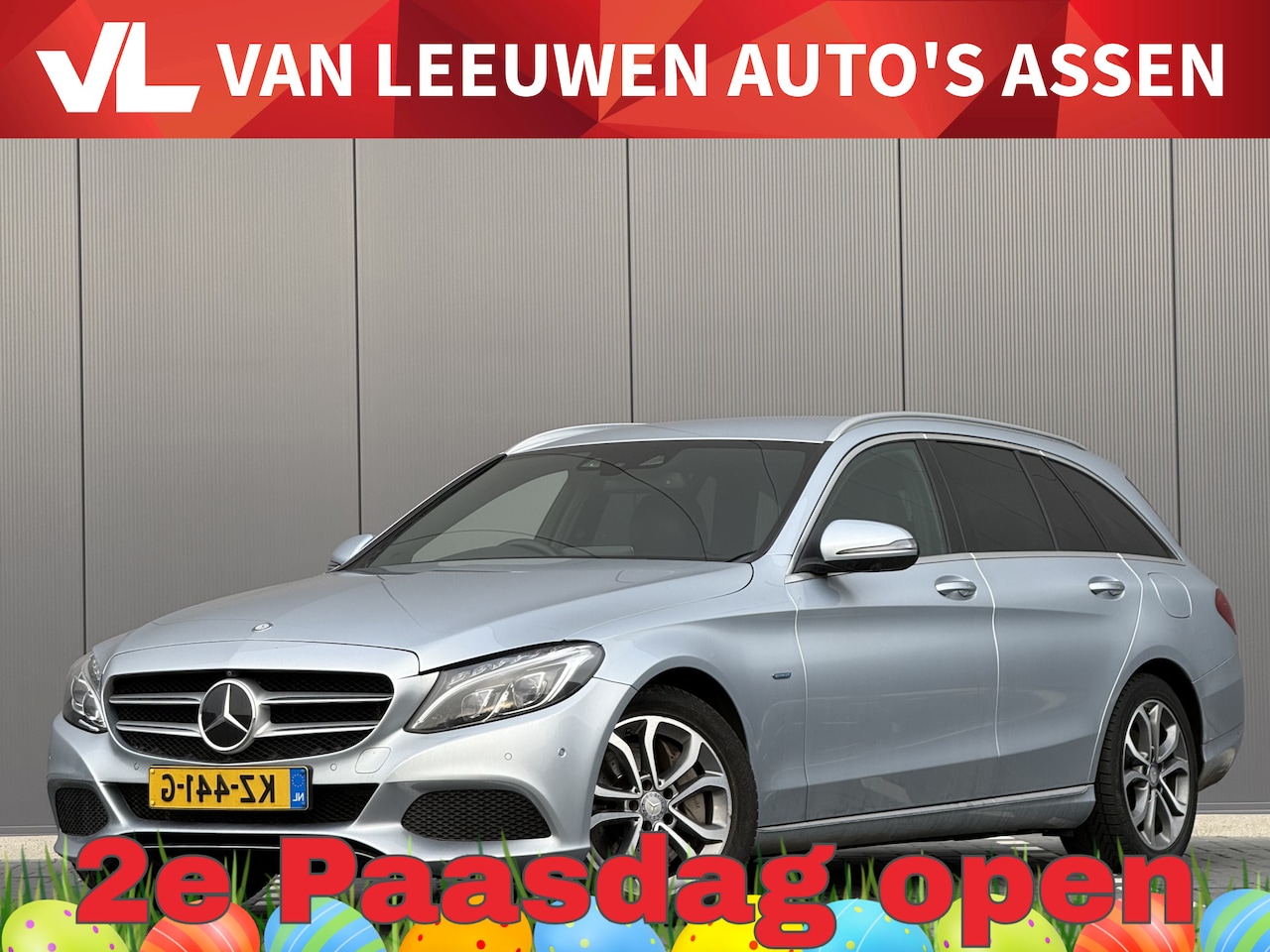 Mercedes-Benz C-klasse Estate - 350 e Lease Edition | Nieuwe APK | Burmester | Leder | Camera - AutoWereld.nl