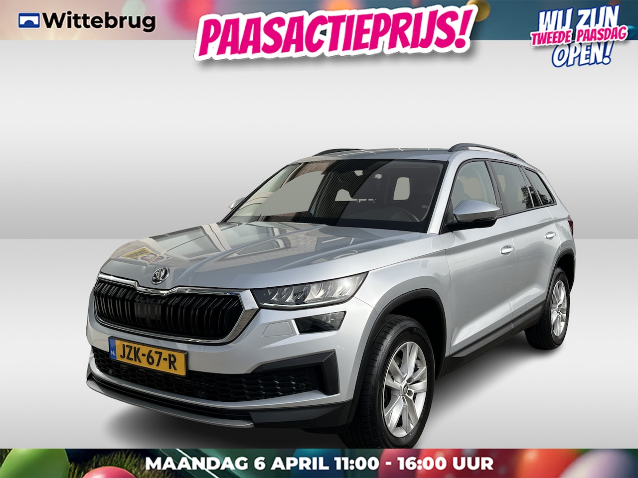 Skoda Kodiaq - 1.5 TSI Ambition / AUTOMAAT/ KEYLESS/ DIGITAL DASH/ CRUISE/ SMARTLINK/ NAVI/ PARK. SENSORE - AutoWereld.nl