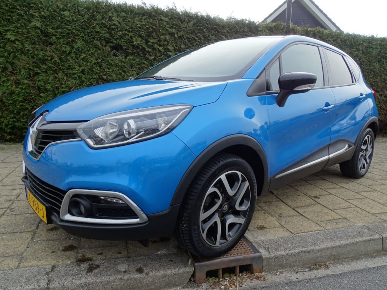 Renault Captur - 1.2 TCE DYNAMIQUE-Automaat-Cam-Pdc-Navi-Cruise-Clima-Blth - AutoWereld.nl