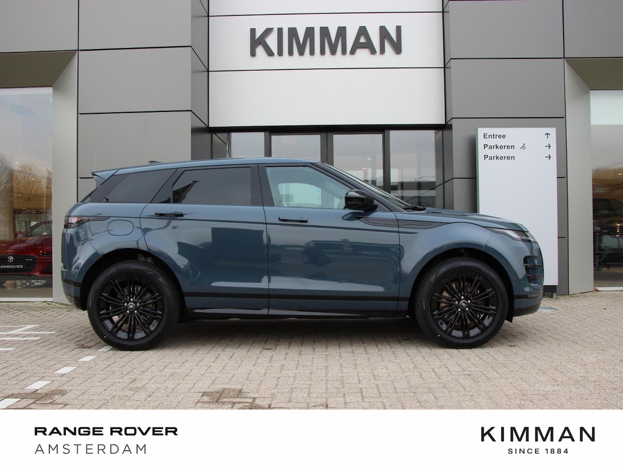 Land Rover Range Rover Evoque - P270e PHEV AWD Business Dynamic Edition | Tribeca Blue | panorama schuif kantel dak | meri - AutoWereld.nl
