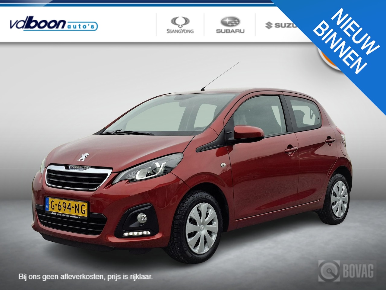 Peugeot 108 - 1.0 e-VTi Active AIRCO | NL-auto | rijklaarprijs !! - AutoWereld.nl