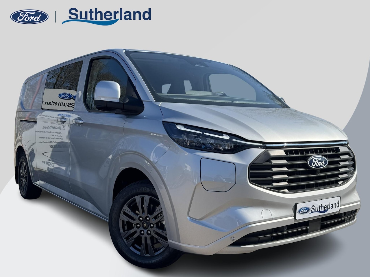Ford Transit Custom - 320 2.5 PHEV L2H1 Limited DC |SCI| Dubbele cabine | Dubbele schuifdeur | 360 graden camera - AutoWereld.nl