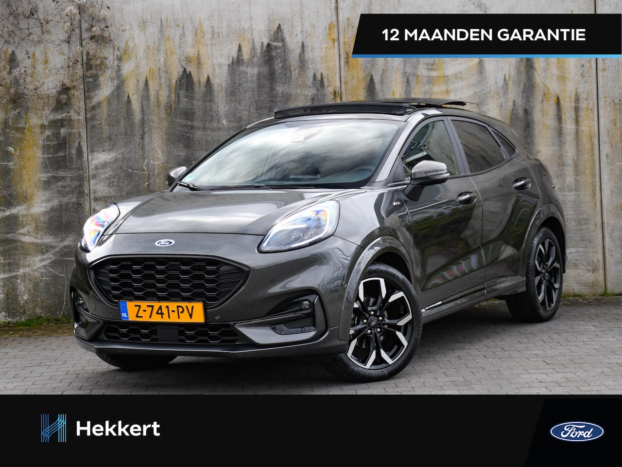 Ford Puma - ST-Line X 1.0 EcoBoost Hybrid 125pk Automaat SCHUIF-DAK | 18''LM | B&O | FULL LED | WINTER - AutoWereld.nl