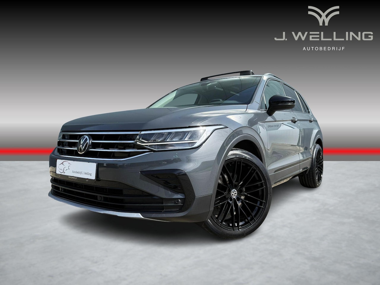 Volkswagen Tiguan - 1.5 TSI Pano digitaal standkachel leder - AutoWereld.nl