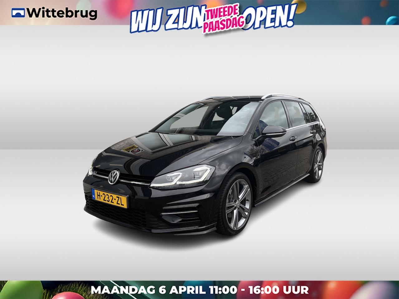 Volkswagen Golf Variant - 1.5 TSI R-Line / AUTOMAAT/ DIGITAL DASH/ NAVI/ CLIMA/ PARK. SENSOREN V+A/ CAMERA/ ACC/ APP - AutoWereld.nl