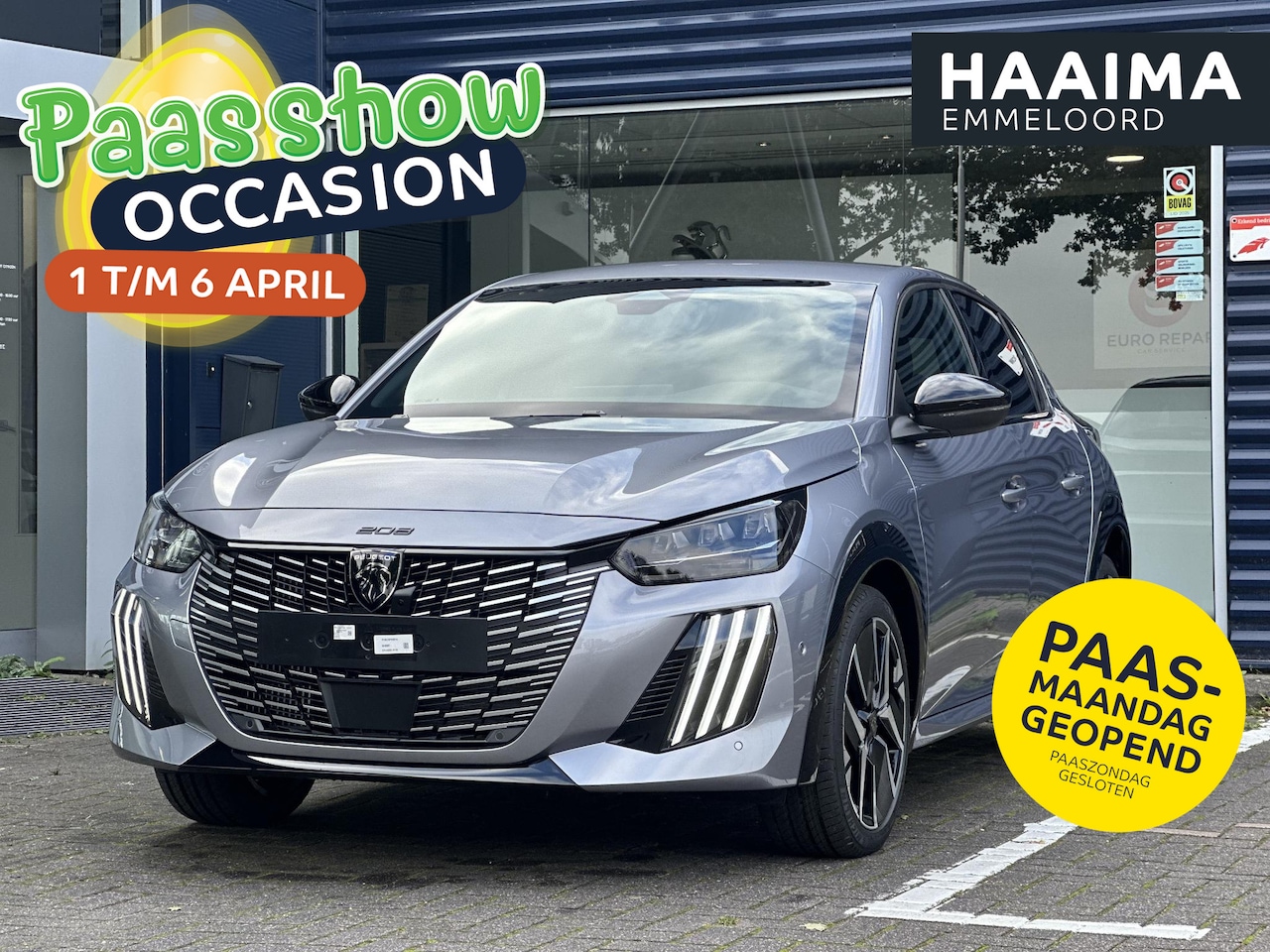 Peugeot 208 - 1.2 Hybrid 110pk e-DCS6 GT | Adaptive Cruise Control | Draadloze telefoonlader | Keyless E - AutoWereld.nl