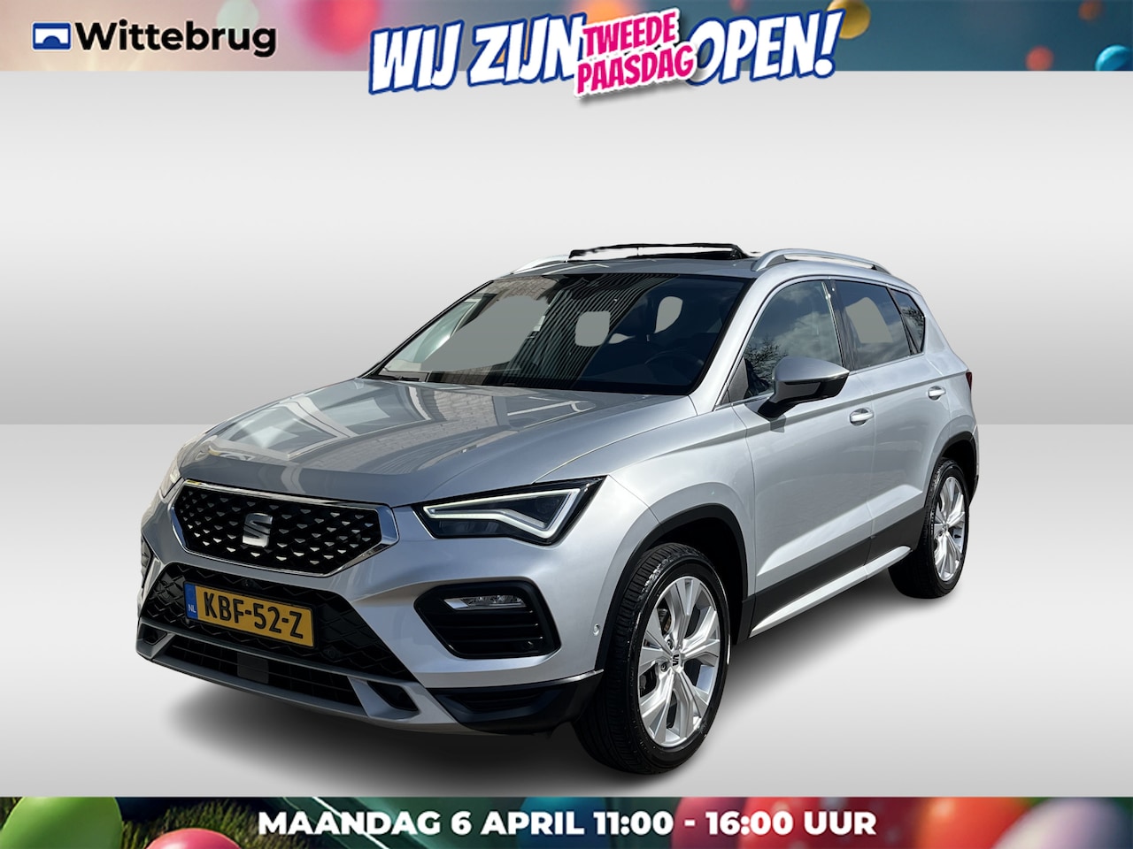 SEAT Ateca - 1.5 TSI Xperience / AUTOMAAT/ PANO/ ELEK.ACHTERKLEP/ MEMORY SEAT/ STUUR+STOELVERWARM./ PAR - AutoWereld.nl
