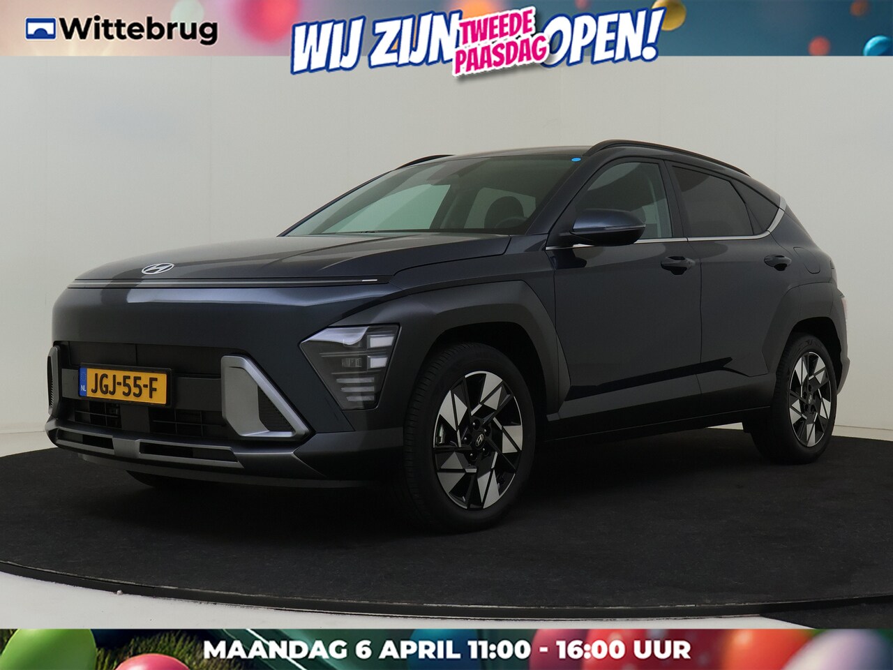Hyundai Kona - 1.6 GDI HEV Comfort Smart \ Navigatie | Lichtmetalen Velgen | Camera en Parkeerhulp | - AutoWereld.nl