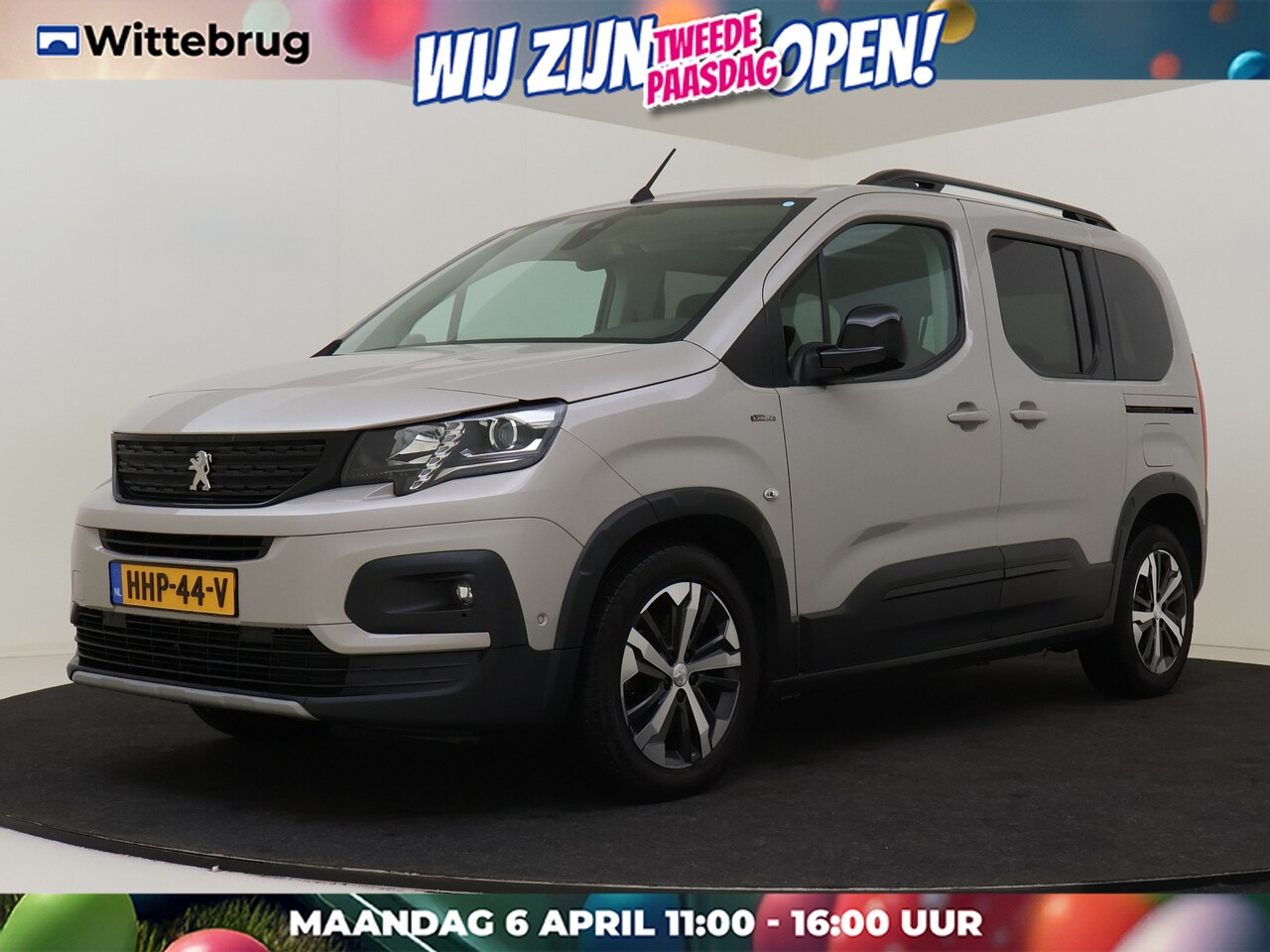 Peugeot Rifter - 1.2 Puretech GT-Line | AUTOMAAT | Navigatie by App | Climate Control | Parkeerhulp Achter - AutoWereld.nl