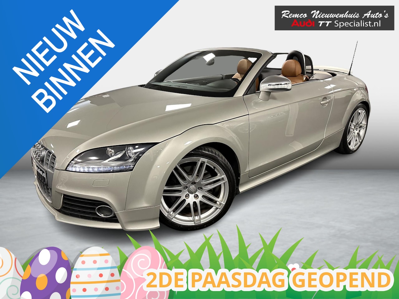 Audi TT Roadster - 2.0 TTS Quattro Automaat Pro-Line Mokassin Leder - AutoWereld.nl