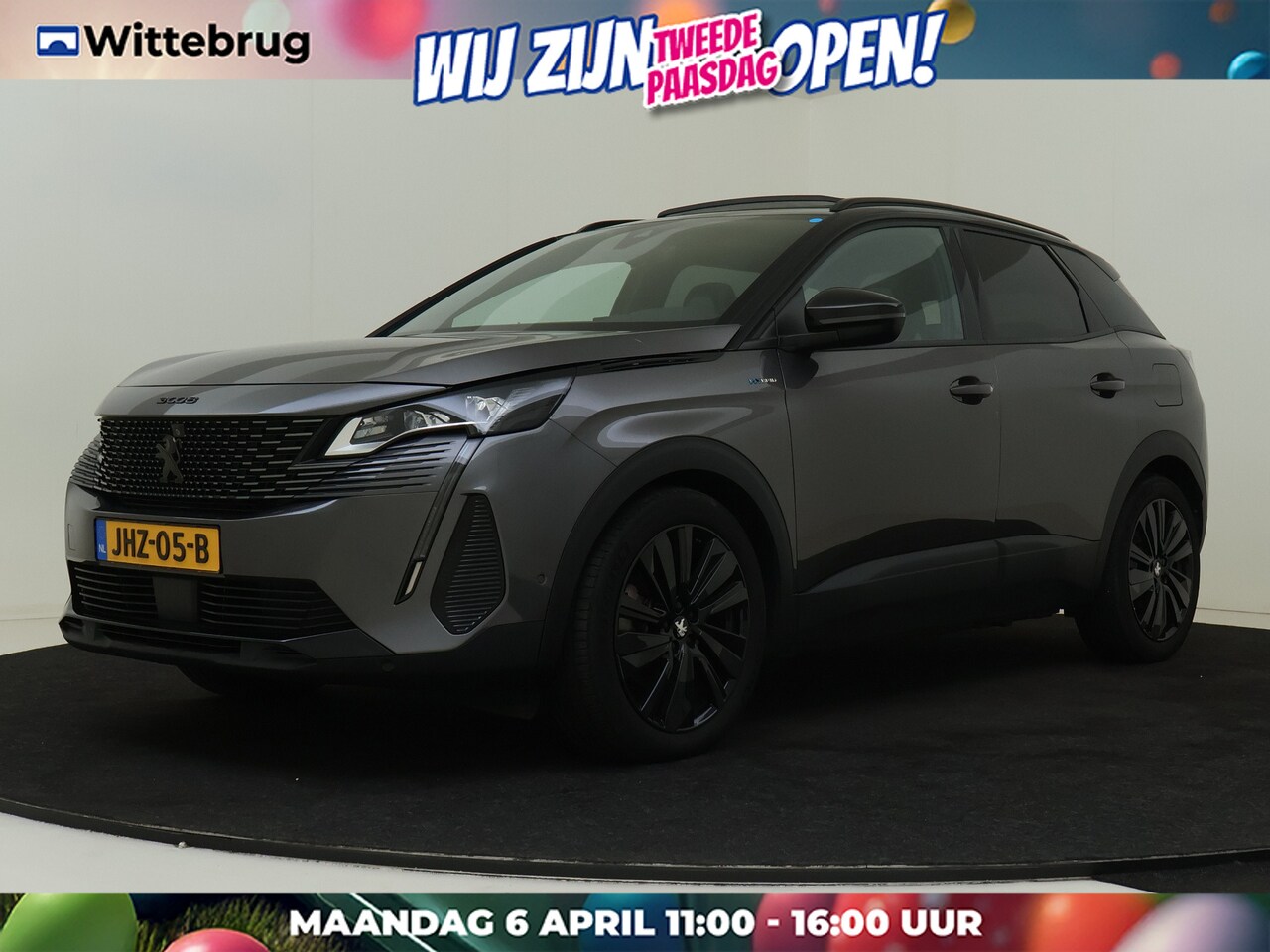 Peugeot 3008 - 1.6 HYbrid 225 GT OPEN DAK / FOCAL / PACK BLACK - AutoWereld.nl
