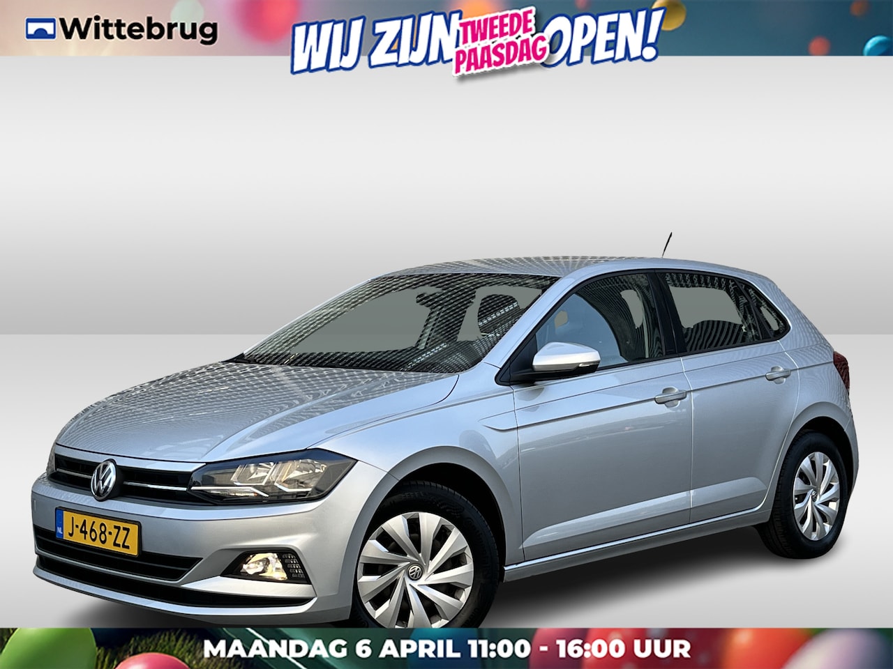 Volkswagen Polo - 1.0 TSI 95PK Comfortline / Adaptive Cruise Control / App-Connect / Airco - AutoWereld.nl