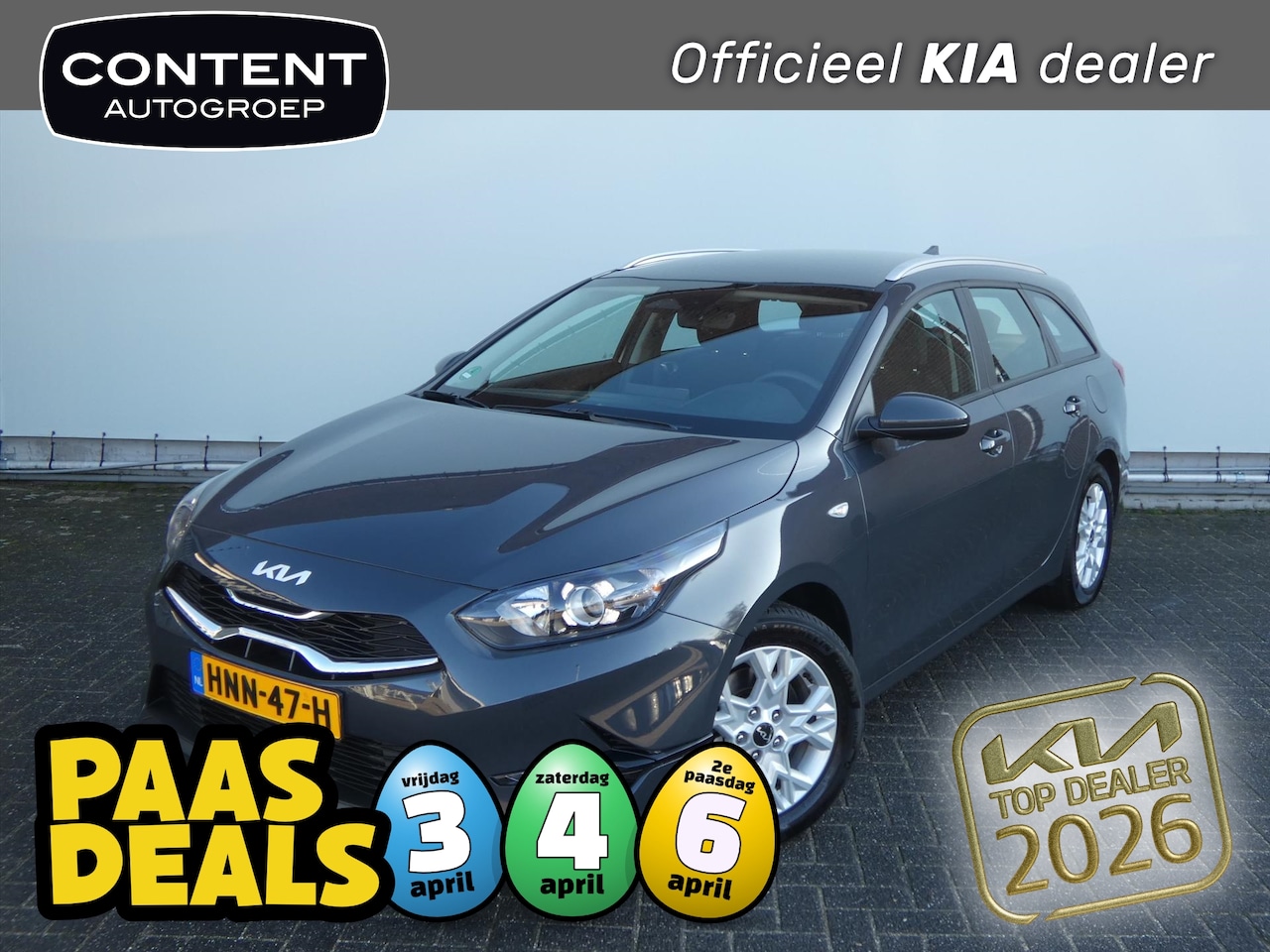 Kia Cee'd Sportswagon - Ceed Sw 1.0 T-GDi 100pk DynamicLine - AutoWereld.nl