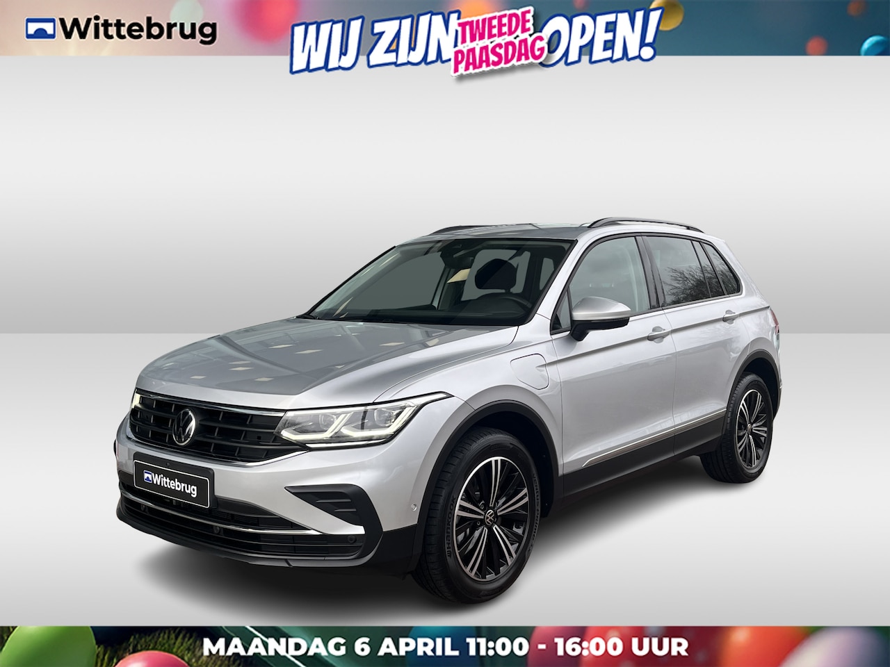 Volkswagen Tiguan - 1.4 TSI DSG eHybrid Elegance / Led Matrix / 360 Camera / Stoel + stuur verwarming / 18'' L - AutoWereld.nl