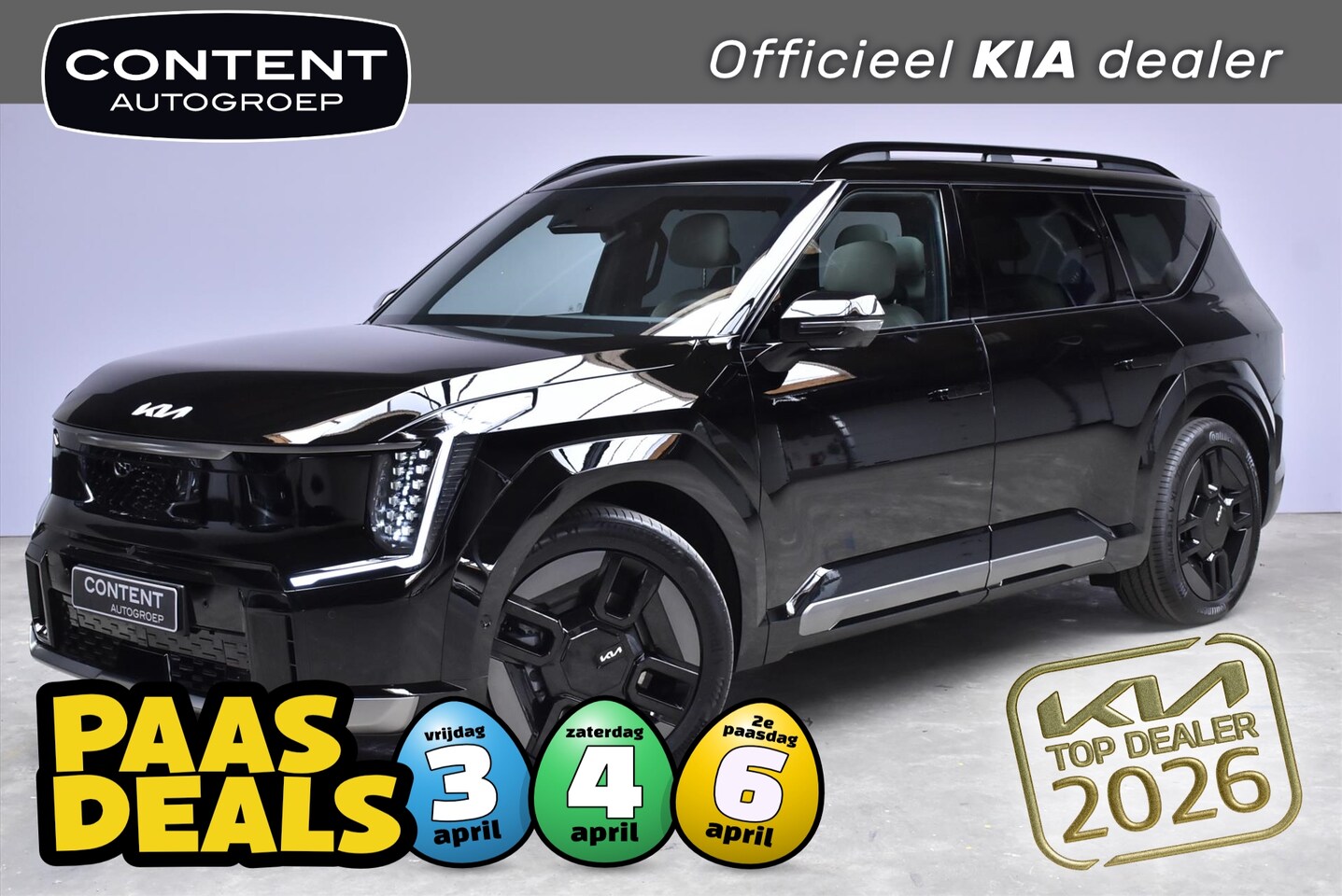 Kia EV9 - 99,8kWh 384pk AWD Dual Motor GT-Line NIEUW BESTELLEN - AutoWereld.nl