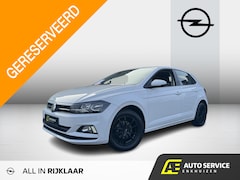 Volkswagen Polo - 1.0 TSI Comfortline AKTIE LAGE PRIJS | nw zwarte LMV 12 maanden garantie en beurt | Airco