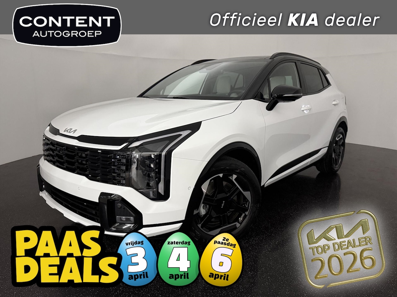 Kia Sportage - 1.6 T-GDi 239pk Hybrid AT6 GT-PlusLine - AutoWereld.nl