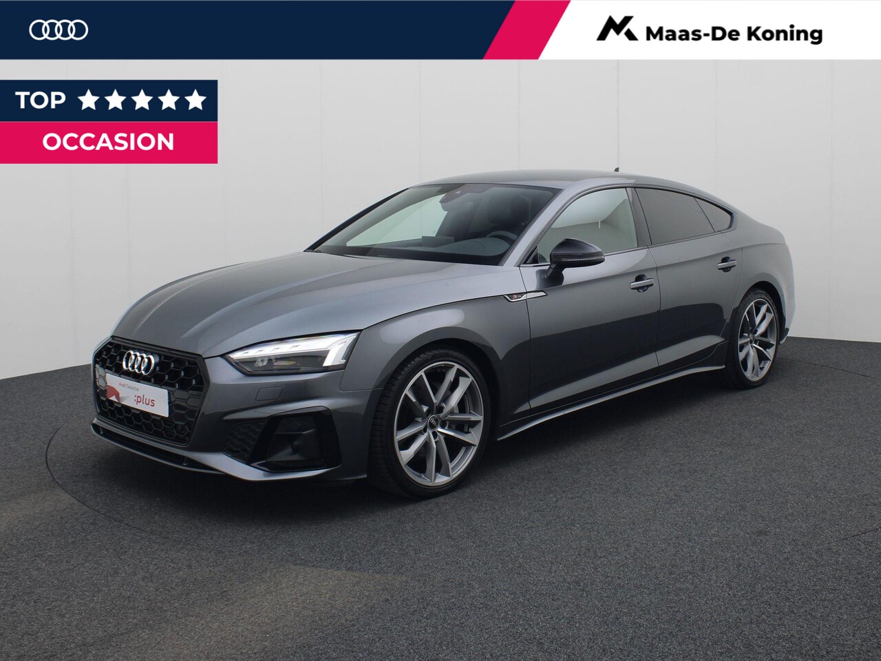 Audi A5 Sportback - 40 TFSI/204PK S Line · Leder · Elektrische stoel verstelling · Camera · Apple/Android Car - AutoWereld.nl