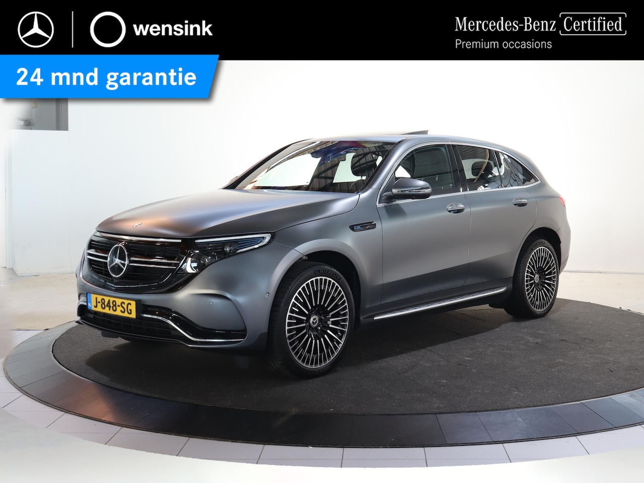 Mercedes-Benz EQC - 400 4MATIC Premium Plus 80 kWh | AMG | Burmester | Schuifdak | Massage | - AutoWereld.nl