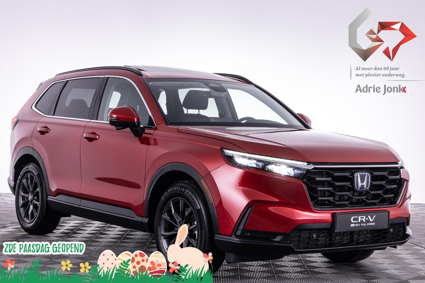 Honda CR-V - 2.0 e:HEV Elegance | DEMO | AUTOMAAT | FULL HYBRID | LEDER | PANORAMA DAK | CRUISE CONTROL - AutoWereld.nl