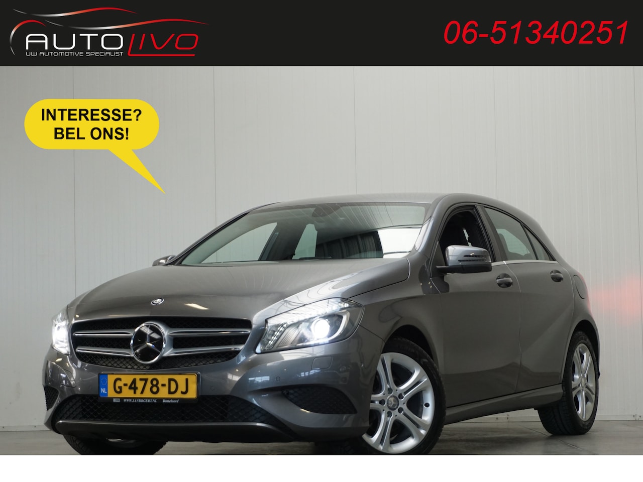 Mercedes-Benz A-klasse - 180 CDI Ambition AUTOMAAT! 71000! NAVI AC PDC CRUISE etc. - AutoWereld.nl