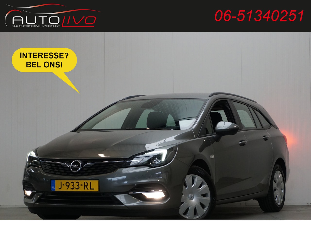 Opel Astra Sports Tourer - 1.5 CDTI Business Executive APPLE NAVI CLIMA PDC CAMERA CRUISE etc. - AutoWereld.nl