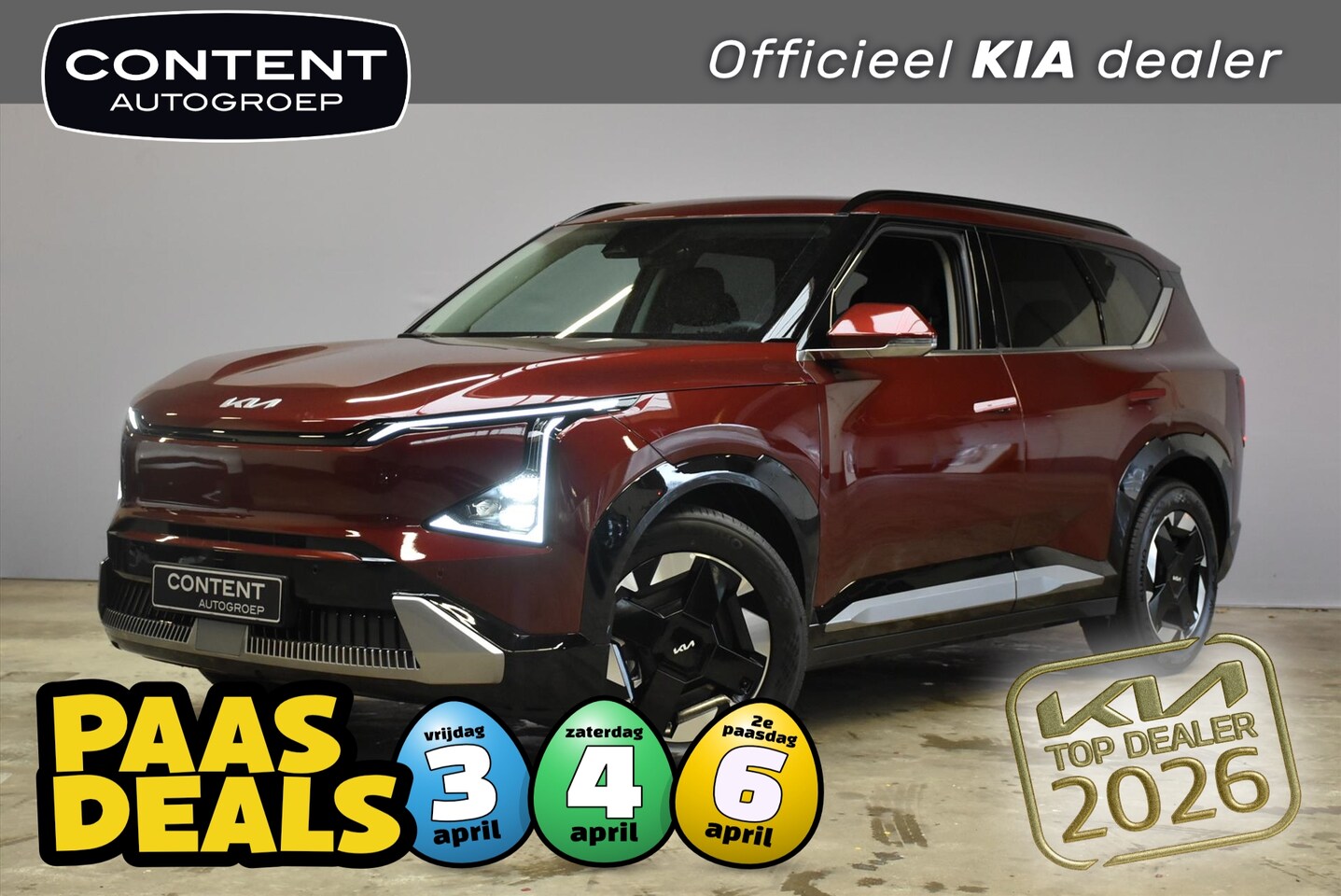 Kia EV5 - 81,4 kWh 217pk 2WD Plus NIEUW - SNEL LEVERBAAR - AutoWereld.nl