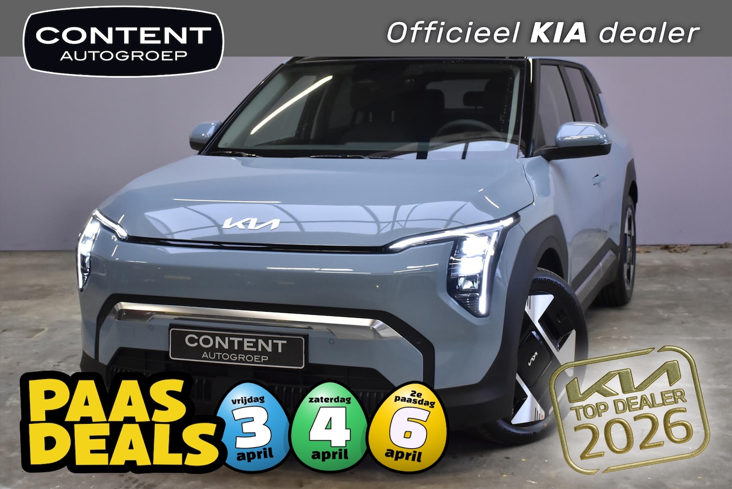 Kia EV3 - 58,3 kWh 204pk Plus Advanced NIEUW - SNEL LEVERBAAR - AutoWereld.nl