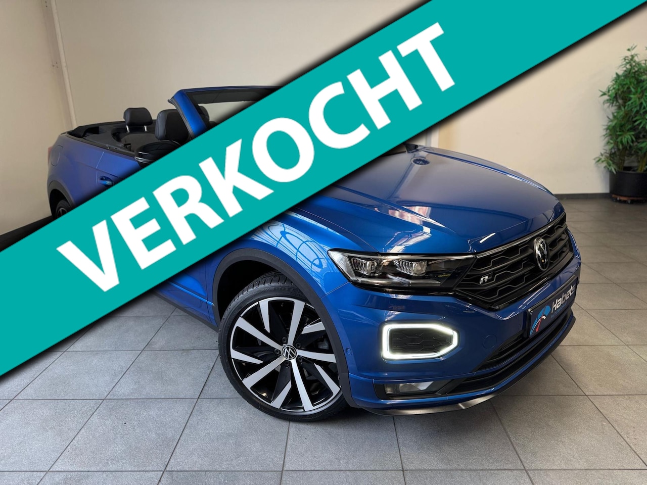 Volkswagen T-Roc Cabrio - 1.5 TSI R-Line /19inch/virtual/Camera/ACC/Stoel-stuurverw/Beats geluid/Full options - AutoWereld.nl