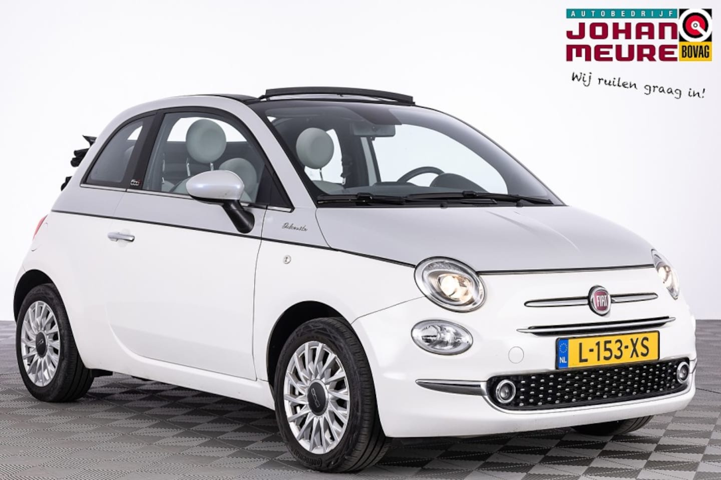Fiat 500 C - 1.0 Hybrid CULT | CARPLAY | VELGEN | MISTLAMPEN| NAVI | Cabriolet ✅ 1e Eigenaar - AutoWereld.nl