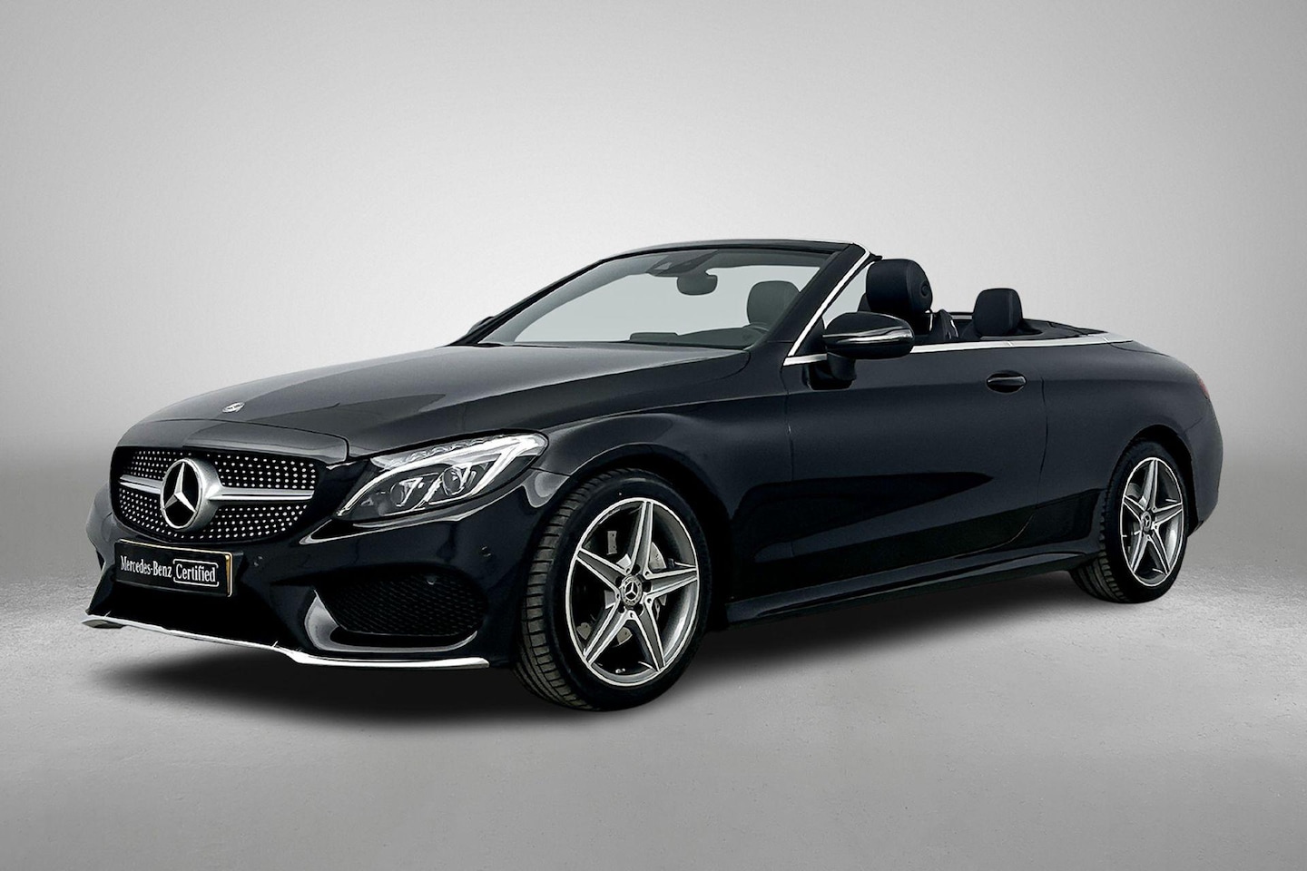 Mercedes-Benz C-klasse Cabrio - C 180 Automaat AMG Line | Cabriocomfortpakket | LED | Sfeerverlichting | Stoelverwarming | - AutoWereld.nl