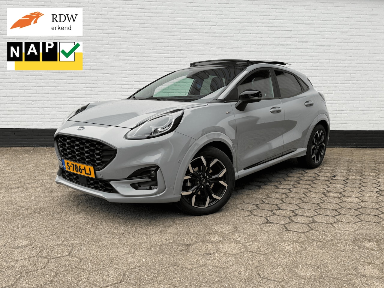Ford Puma - EcoBoost Hybrid ST-Line X PANO l CAMERA l ACC B&O - AutoWereld.nl