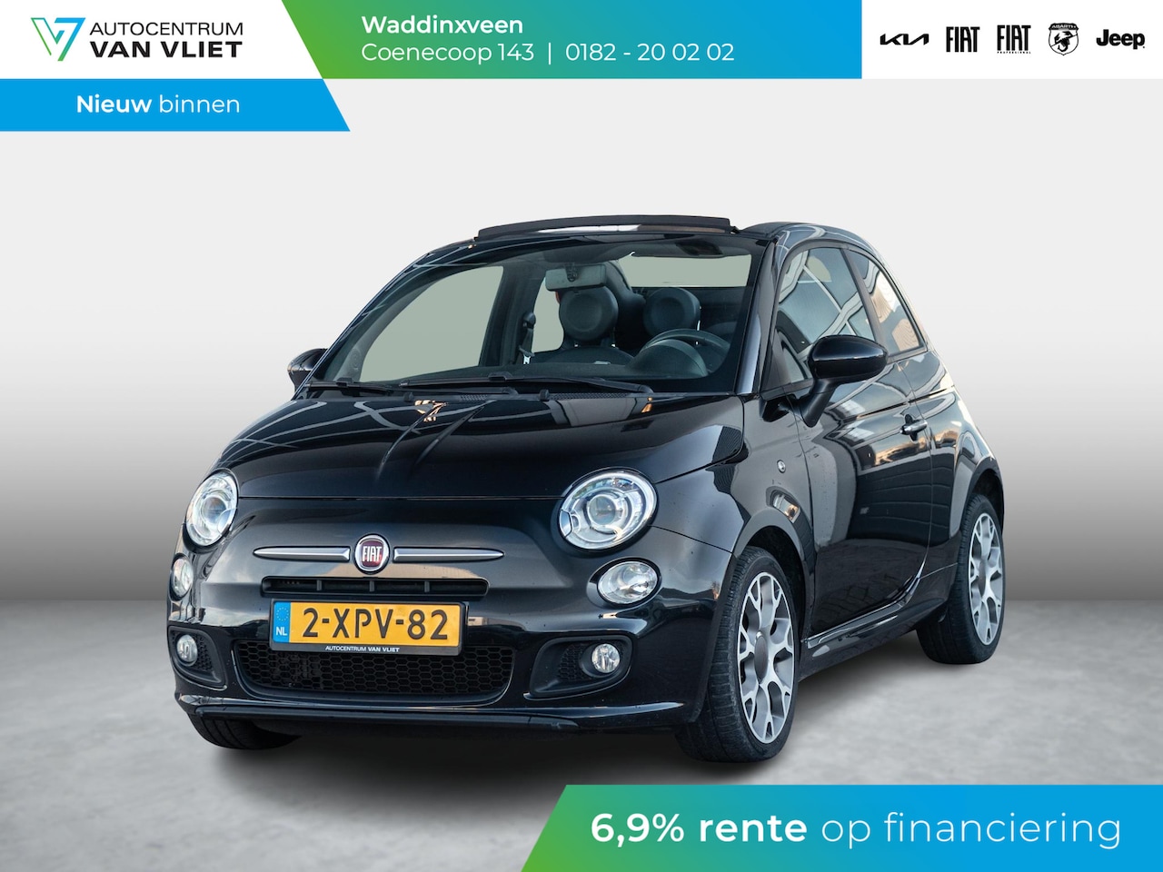 Fiat 500 C - TwinAir Turbo S | Cabrio | Clima | 16"  | PDC | Xenon | Interscope HiFi - AutoWereld.nl