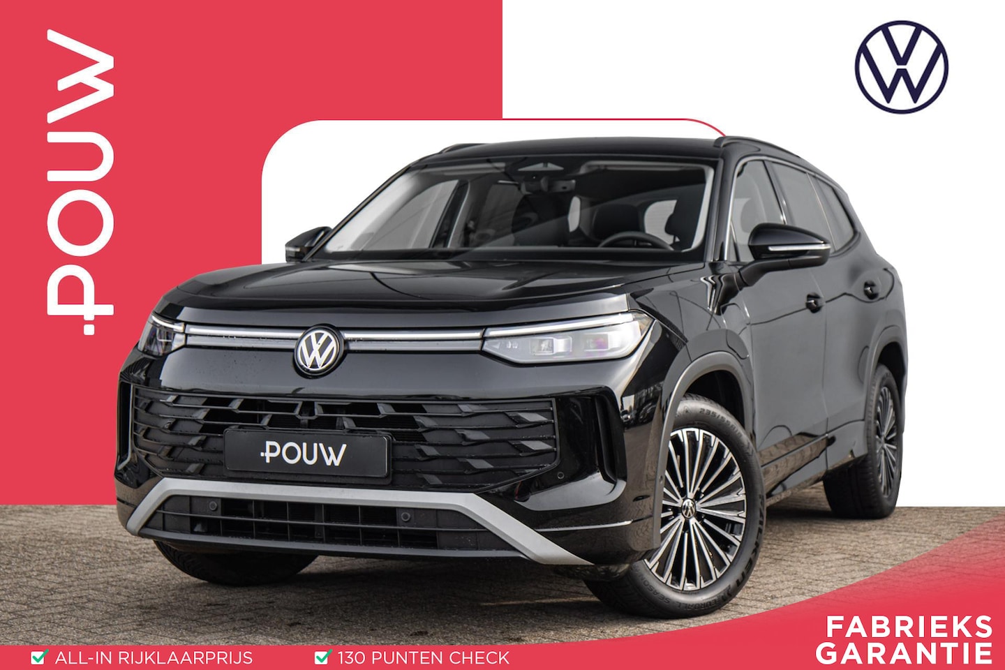 Volkswagen Tayron - 1.5 eHybrid 204pk Life Edition | Trekhaak Uitklapbaar | Cruise Adaptief | Voorstoelen Verw - AutoWereld.nl