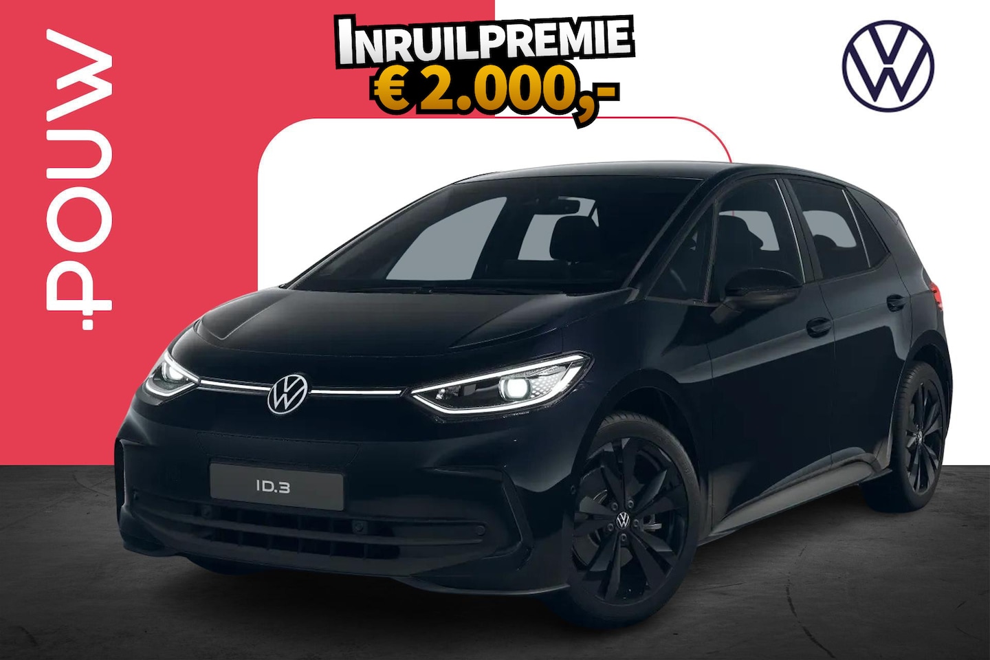 Volkswagen ID.3 - 204pk Pro Limited Edition 59 kWh | Steunhaak - AutoWereld.nl