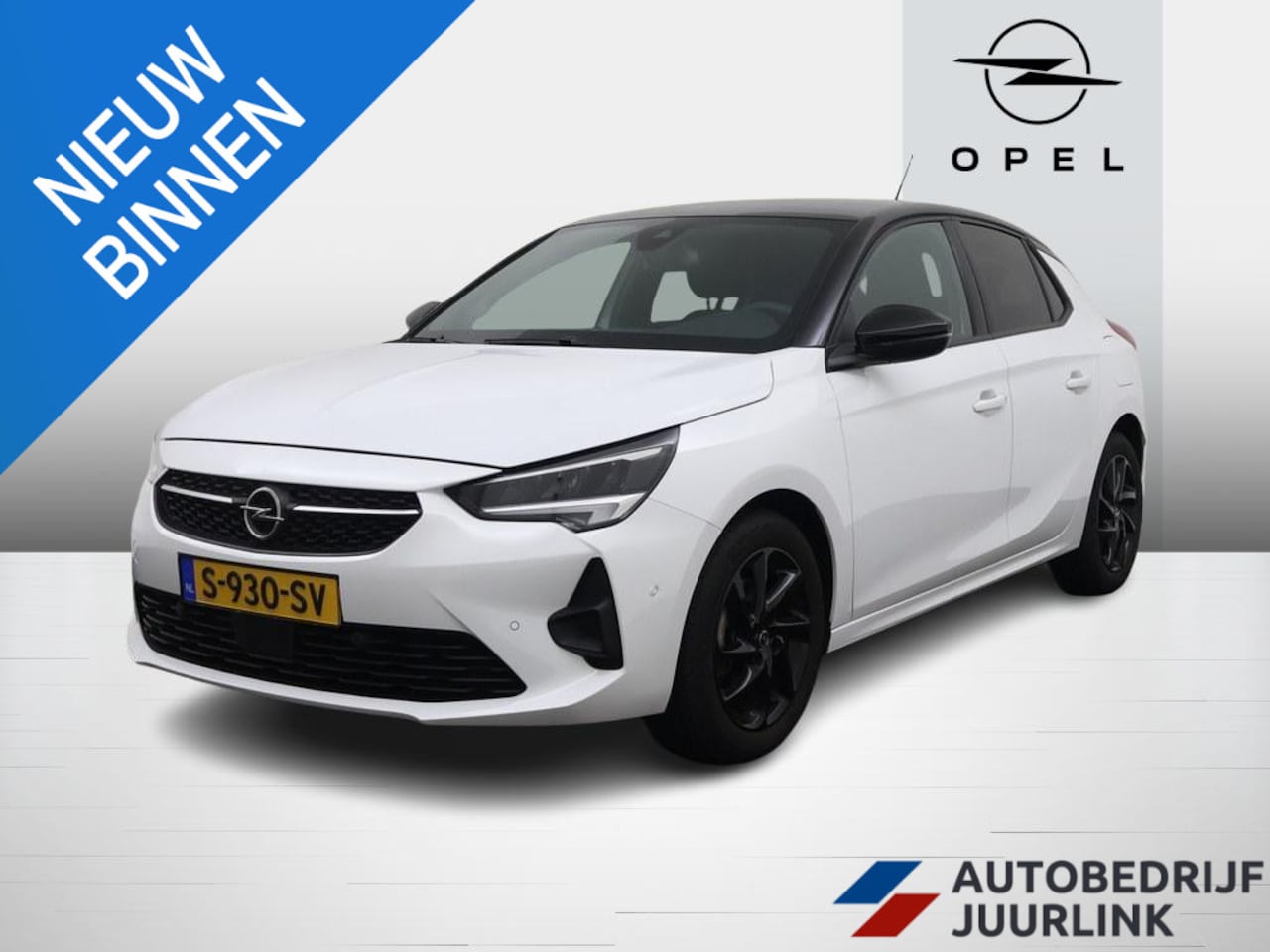 Opel Corsa - 1.2 T 100PK GS Line ECC/Camera/Trekhaak/Nav/Led Keyless/Blindspot/LM velgen - AutoWereld.nl