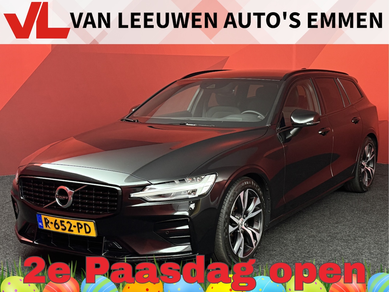Volvo V60 - 2.0 B4 R-Design | BTW | Memory | Trekhaak | Stoelverwarming | Apk 01-2028 - AutoWereld.nl